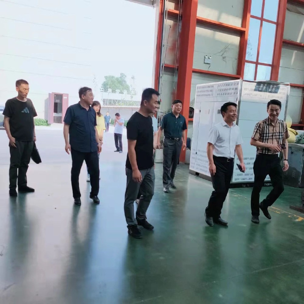 清徐县县委组织部部长吴宇平一行莅临我公司调研